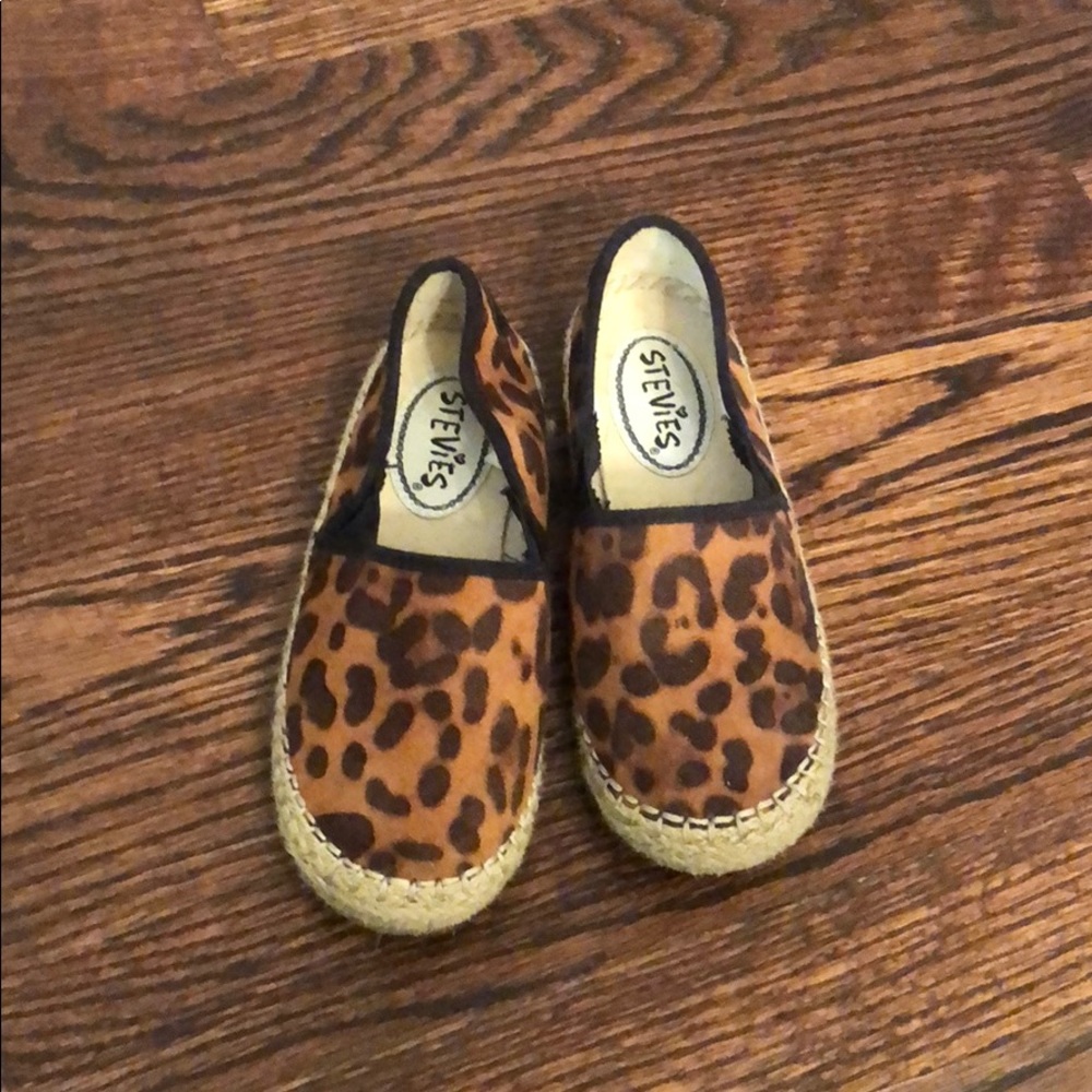 Animal Print Espadrille